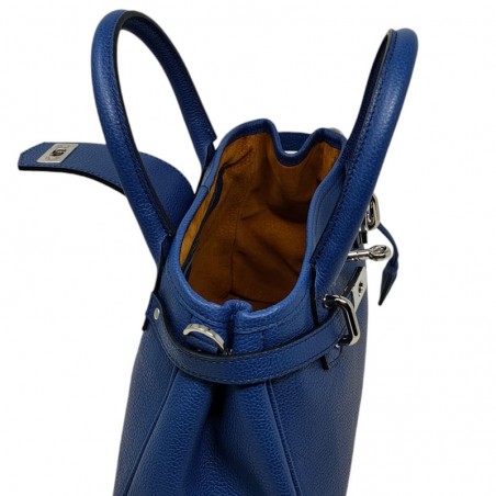 Mini Vendome sac Berthille S0171 bleu lapiz ouvert