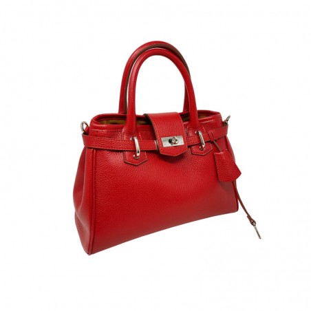 Berthille sac Mini Vendôme rouge face