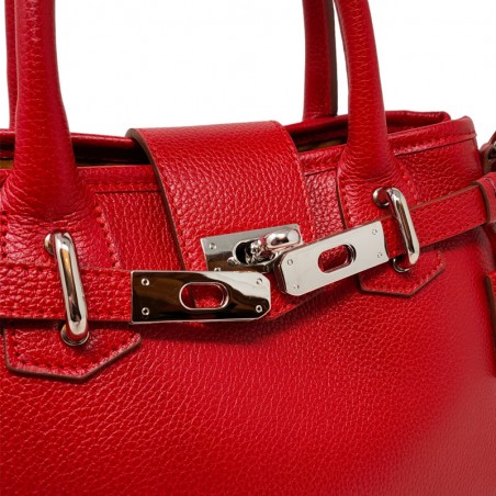 Berthille sac Mini Vendôme rouge détail