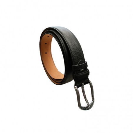 Ceinture V202 pourchet en cuir noir