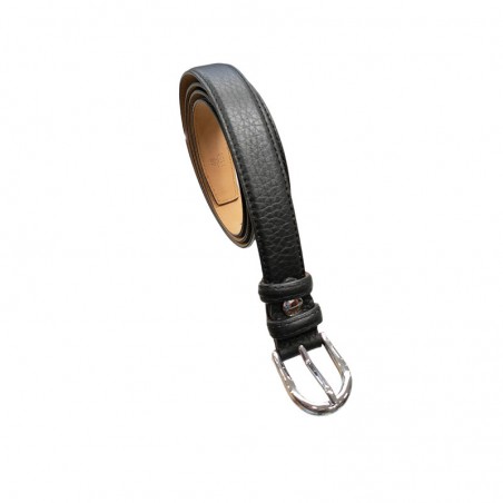 Pourchet ceinture dame en cuir V201 noir