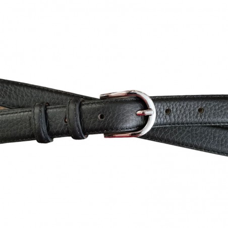 Ceinture dame Pourchet V201 noir