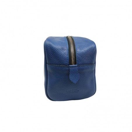 Trousse de toilette Berthille bleu profil