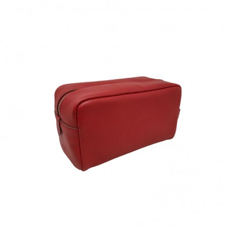 Trousse de toilette Berthille rouge dos