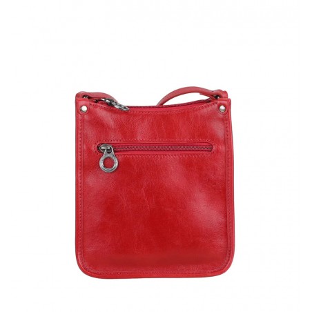 Petit sac en hauteur Arthur et Aston A123-34 rouge photo de dos