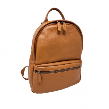 Sac a dos petit modele henon marron face 6967 amsterdam