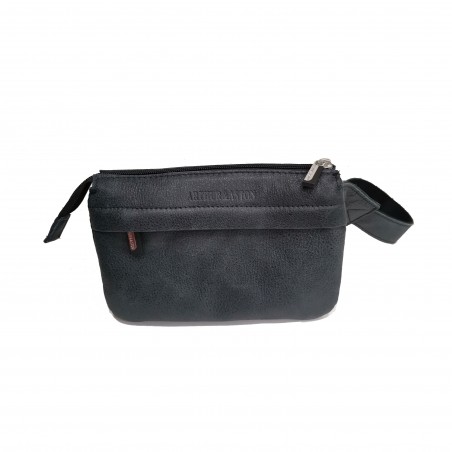 Arthur&Aston sac banane cuir vieilli